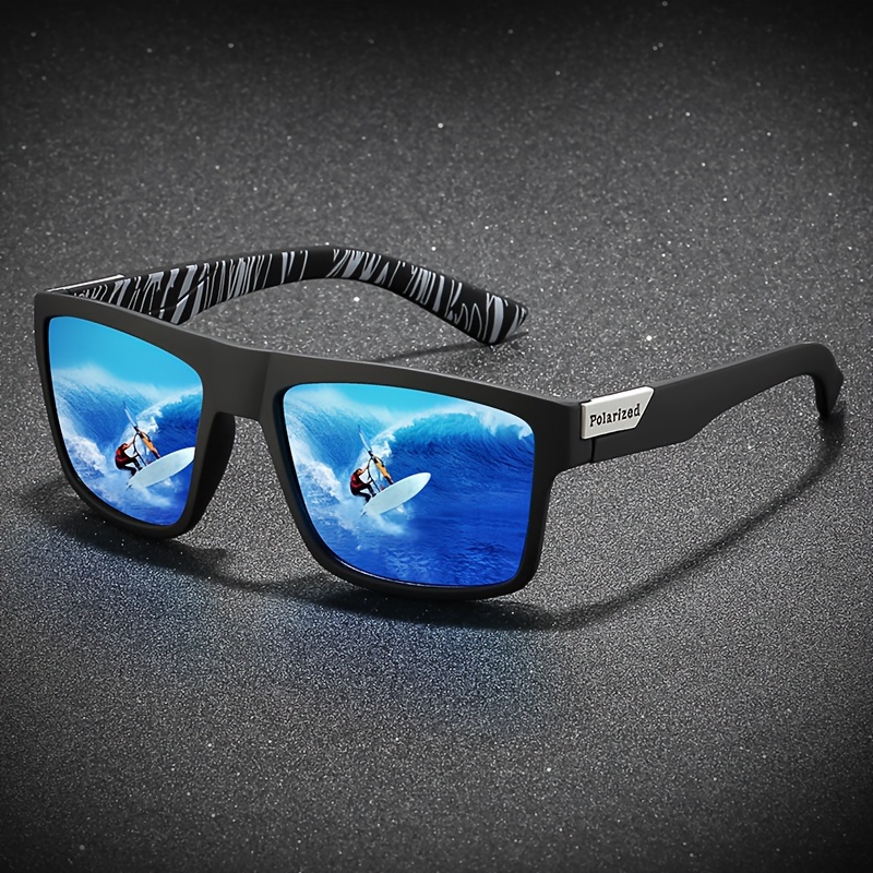 Fishing Sunglasses Polarized - Fashion Travel Square Polarized Sunglasses Men