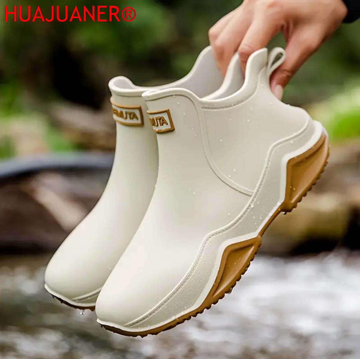Fishing Boots - Men's Rain Boots for All Seasons,