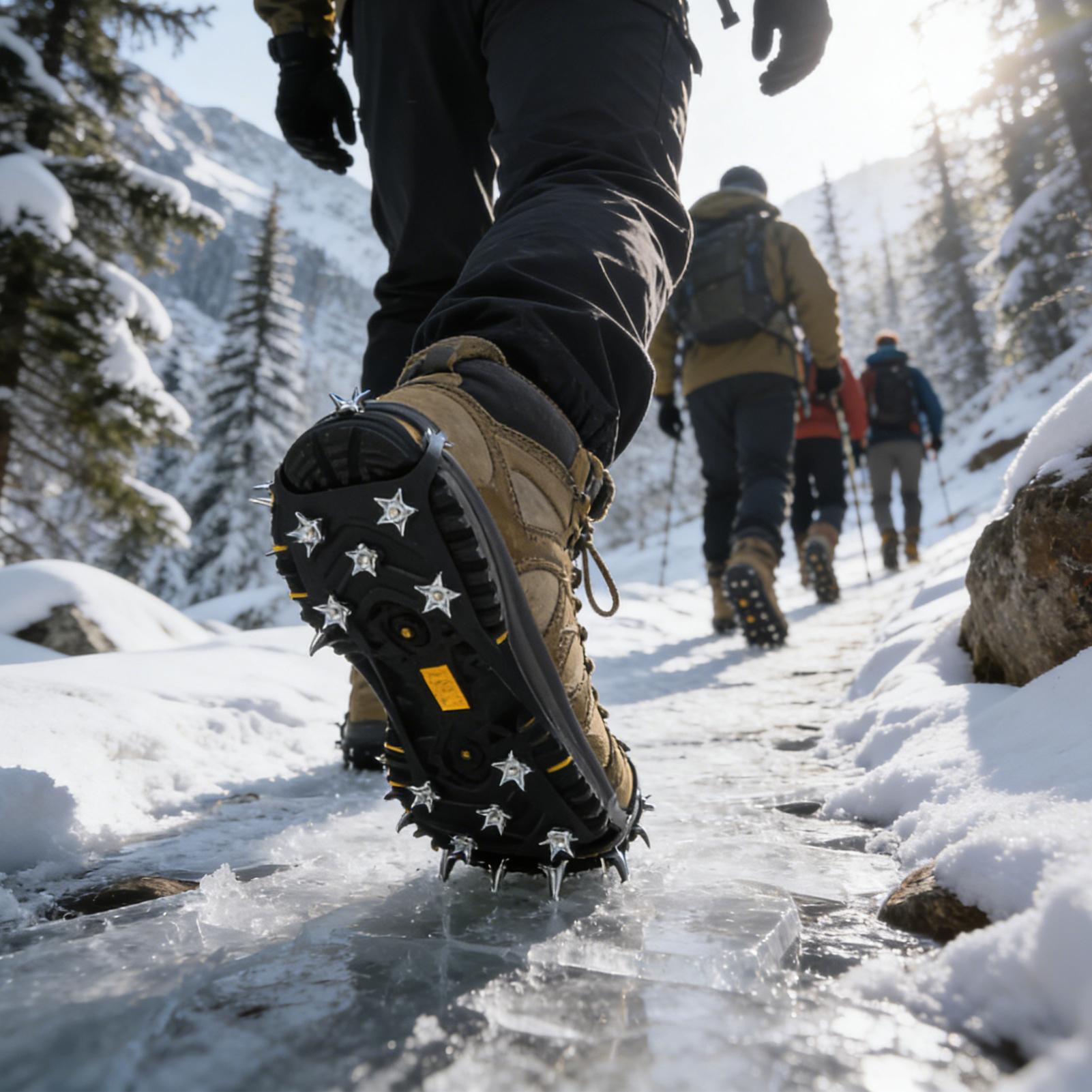 Ice Traction Cleats 8-Spikes A - Fishing Boots review and price