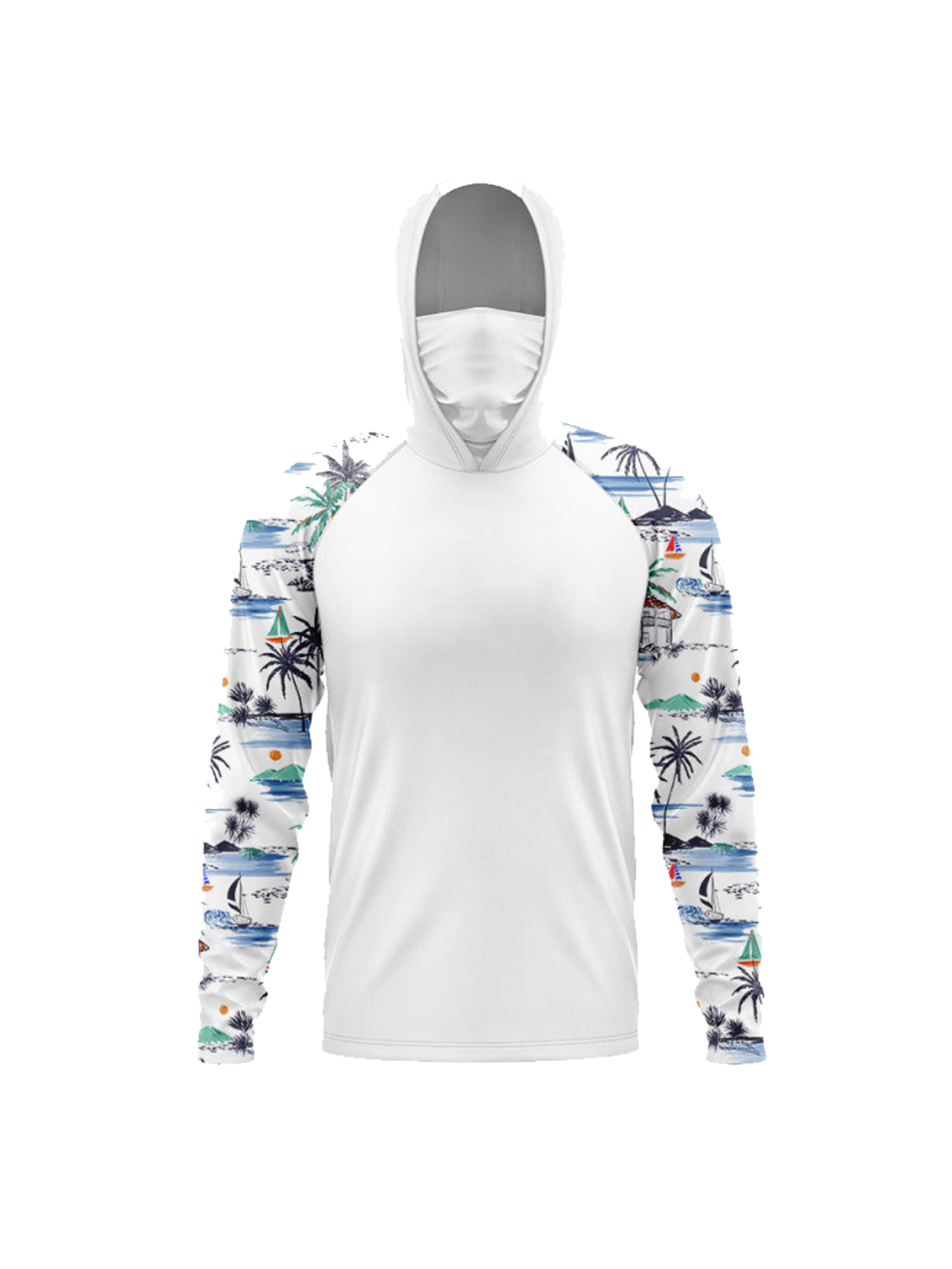 Fishing Hoodie Shirts with Mas - Fishing Shirt Uv Protection review and price