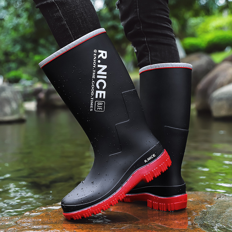 Men's outdoor rain shoes High‑ - Fishing Boots review and price