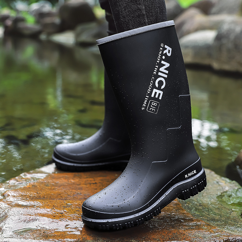 Men's outdoor rain shoes High‑ - Fishing Boots review and price