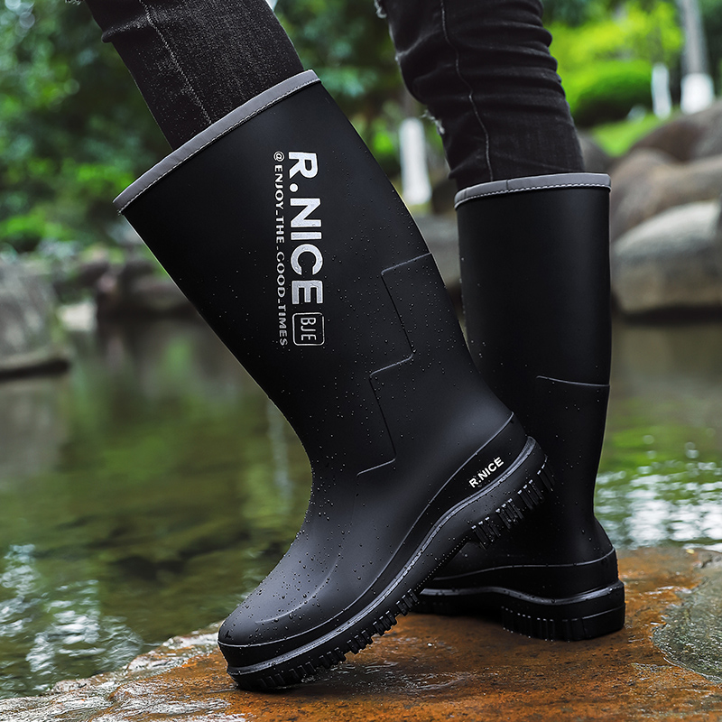 Men's outdoor rain shoes High‑ - Fishing Boots review and price