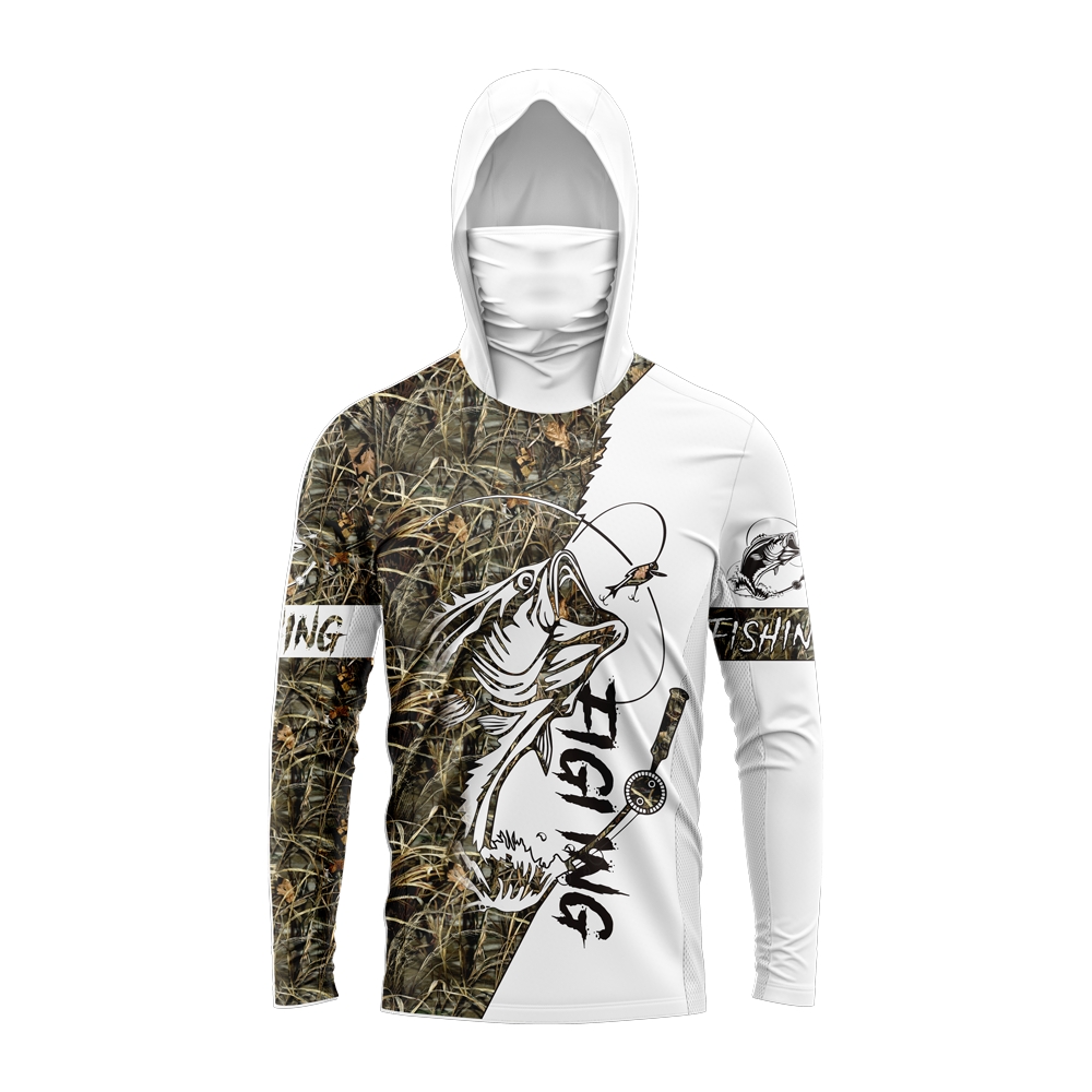 MALFC Men Hood Fishing Shirt l - Fishing Shirt Uv Protection review and price