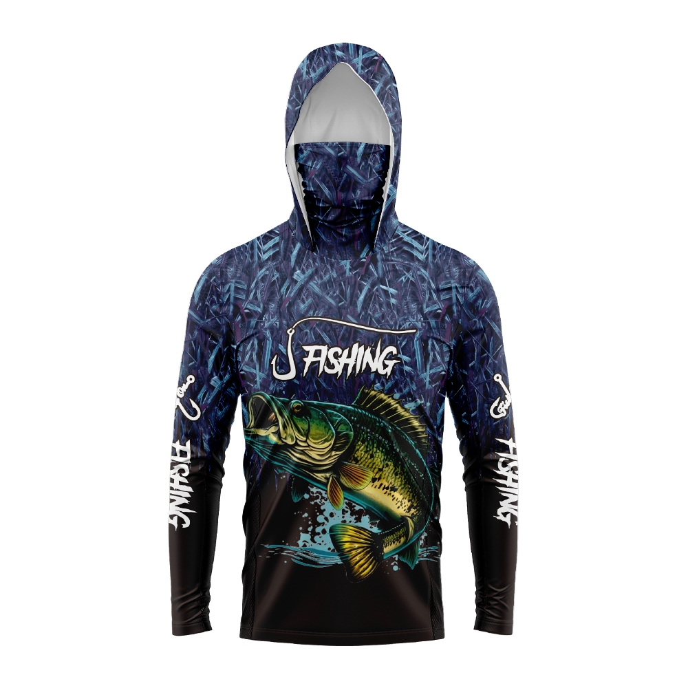 MALFC Men Hood Fishing Shirt l - Fishing Shirt Uv Protection review and price