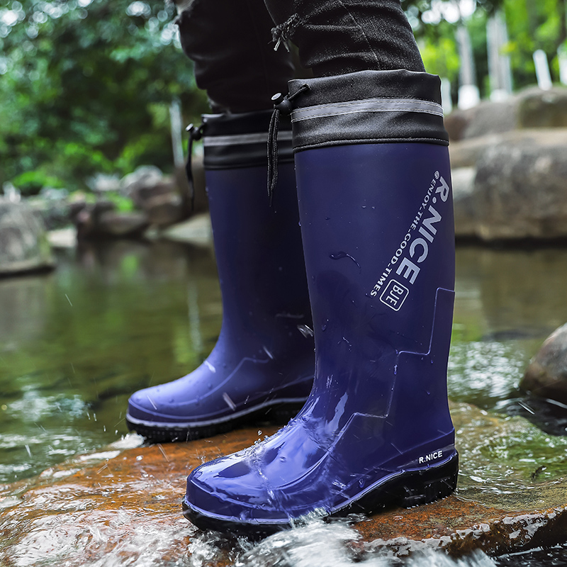 Men's Fashionable Outdoor Rain - Fishing Boots review and price