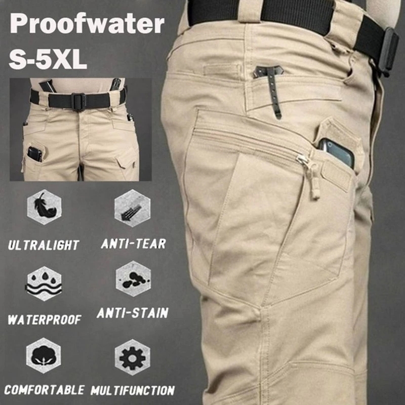 Men's Tactical Cargo Pants 6XL - Fishing Pants Waterproof review and price